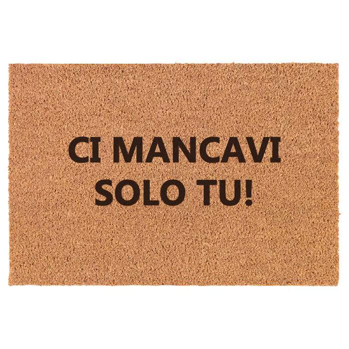 CI MANCAVI SOLO TU!