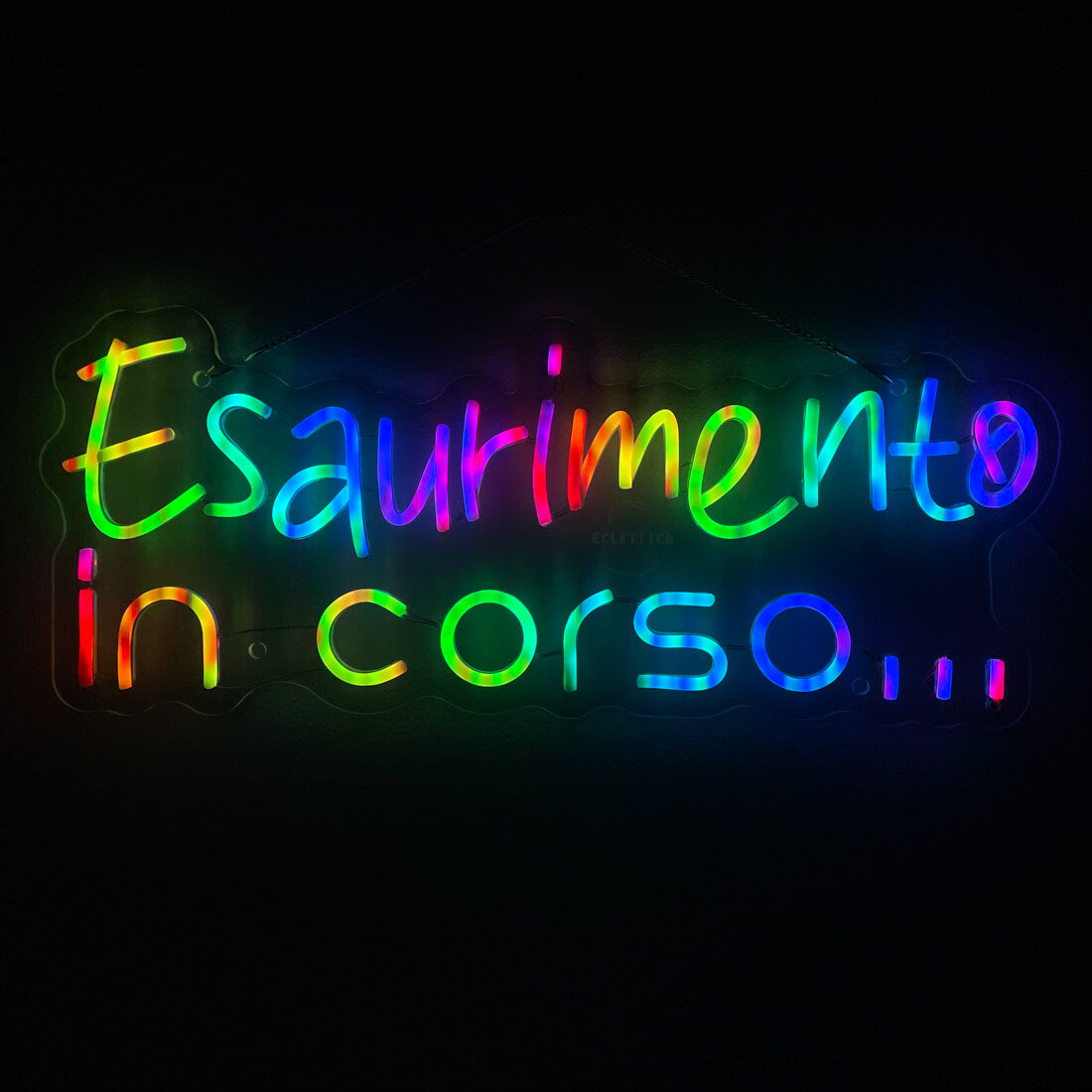 Esaurimento in corso...