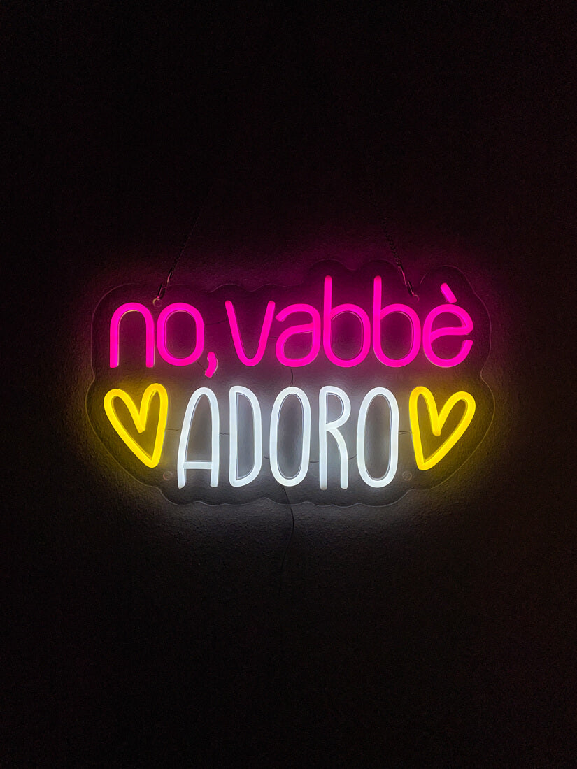 no, vabbè ADORO