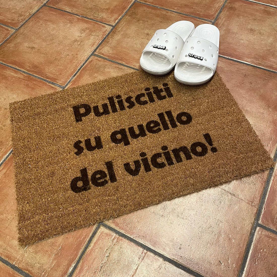 Pulisciti su quello del vicino