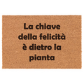 La chiave della felicità è dietro la pianta