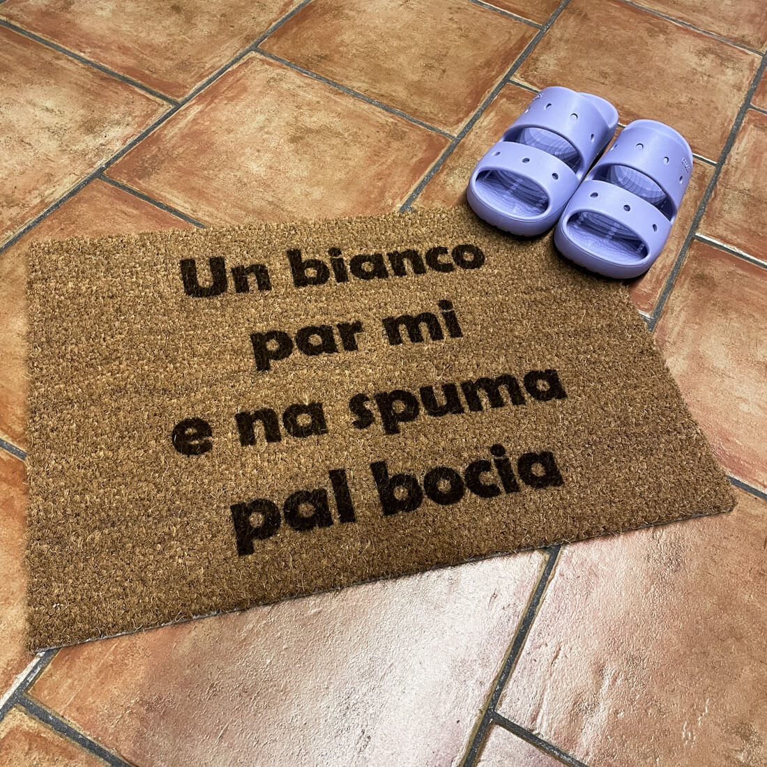 Un bianco par mi e na spuma pal bocia