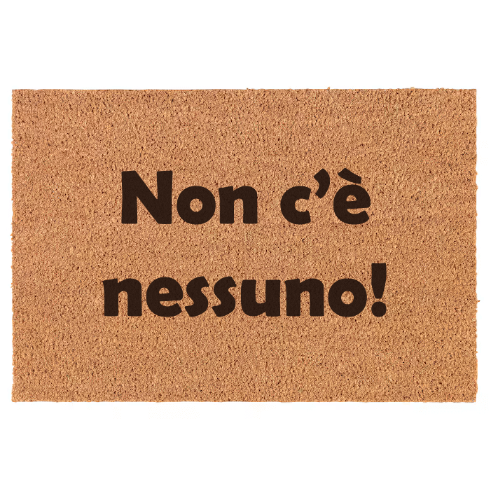 Non c'è nessuno