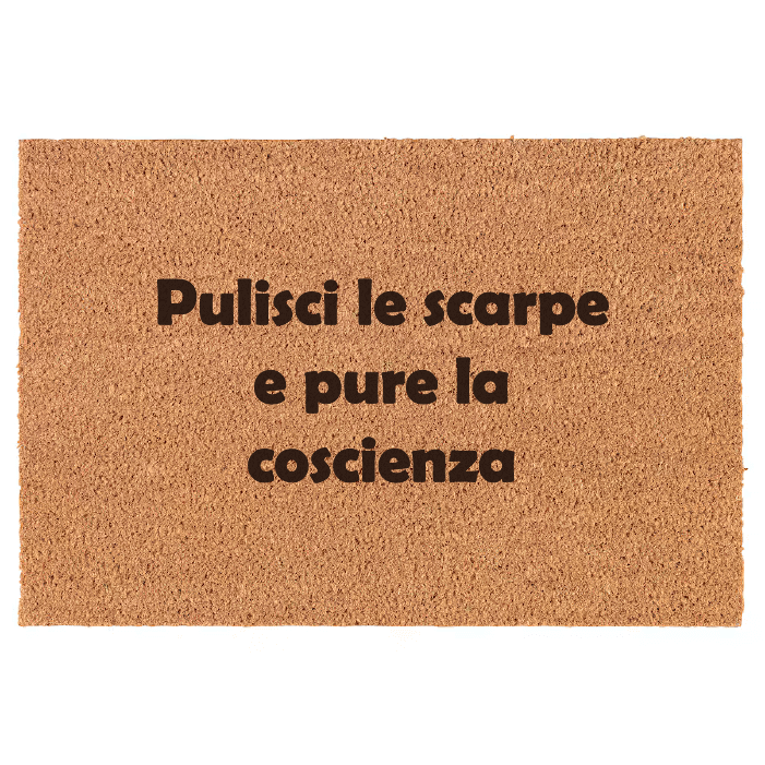 Pulisci le scarpe e pure la coscienza